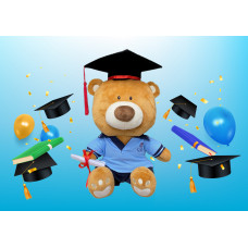 Graduation Teddy Bear (Primary Boy)