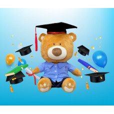 Graduation Teddy Bear (Secondary Girl)